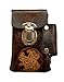 Hand Crafted Leather Cigarette Case, Lighter Pocket, Many Tooled Designs, Free Personalization