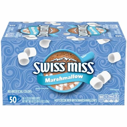 Swiss Miss® SWM47492, Milk Chocolate Hot Cocoa Mix, 50 / Box, 36.5 ounce (47492)