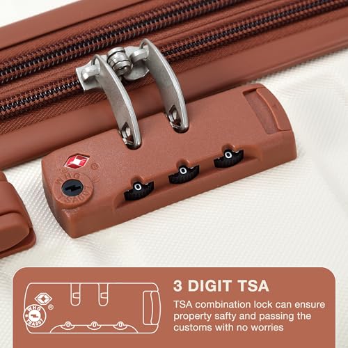 28in Hardside Carry On Luggage With Spinner Wheels, Suitcase Hardshell Expandable, Lightweight Luggage With Tsa Lock3