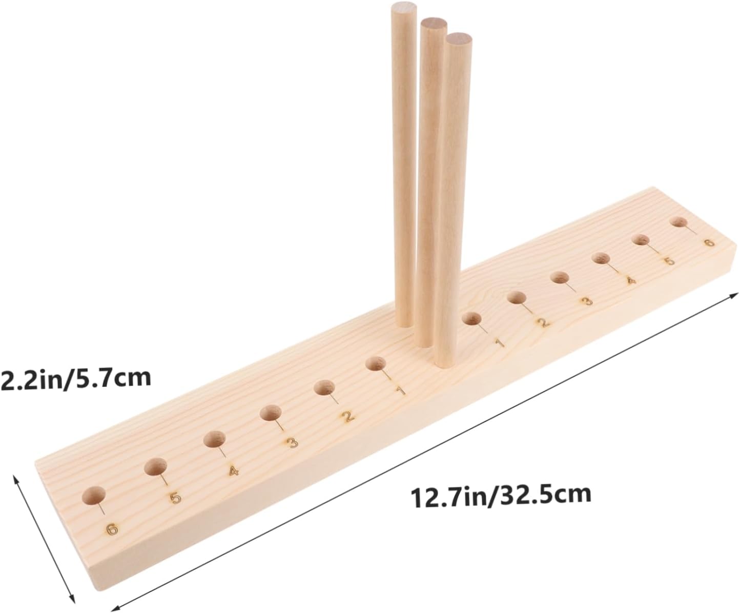 Housoutil Wooden Bow Maker Tool Extended Craft Bows Maker for Custom Bows Wreaths and Decorations and Design for Efficient Bow Creation