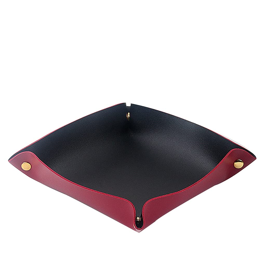 organiser tray, Key Storage Bowl Hide & Drink Coin, Men's and Women's Travel Valet Tray Box is Used to Store Lipstick Keys