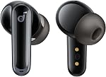 P40i by Anker Soundcore Wireless Earphones, Noise Reduction, Environmentally Adaptive Noise Reduction, Powerful Bass, 60 Hours of Battery Life, 2-in-1 Case and Phone Holder, IPX5, Wireless Charging, Bluetooth 5.3