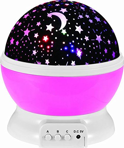 baby night light projector stars