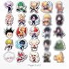 Evercio 50 Pcs Anime Stickers Mixed Pack Trendy Various Manga Stickers Vinyl Decals for Water Bottle Kindle EBook Laptop Phone Notebook Gift for Anime Lover Kids Teens Adults Unique Designs - Image 3