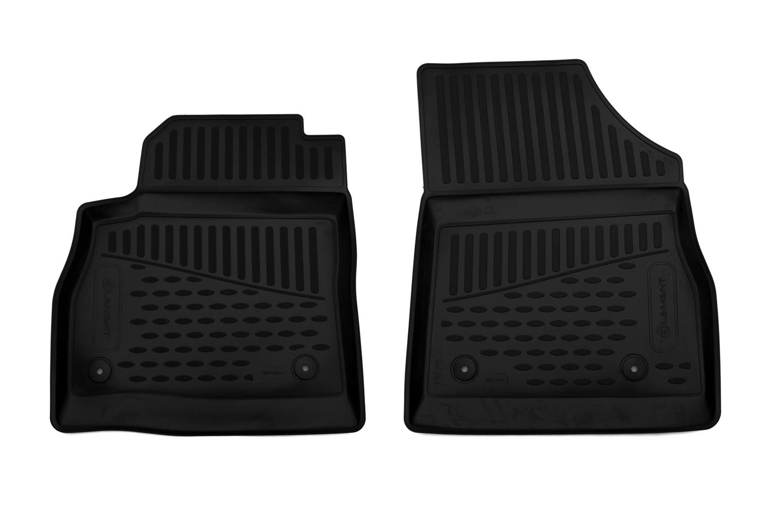 ELEMENT Alfombrillas 3D para ŠKODA Karoq 2017- | Familiar | Europa | Sin Caja Asiento | 4 Piezas — view 44
