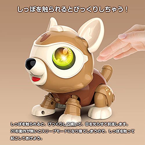 Amazon.co.jp: IPT 犬型 ロボット 組み立ておもちゃ DIY いぬ イヌ