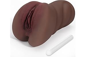 Black Male Masturbator: Double Pleasure with Realistic Pussy and Ass