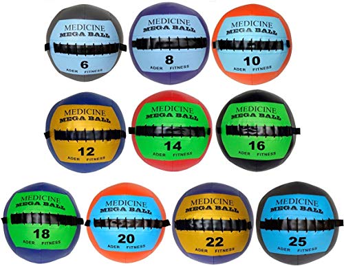 Ader Soft Mega Medicine Ball- 2,3,4,5,6, 8,10,12,14,16,18,20,22,25,28,30 Lbs (All 16pcs Balls)