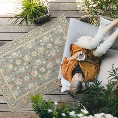 Tapis d'extérieur lavable en PVC pour protéger le sol du balcon - 3