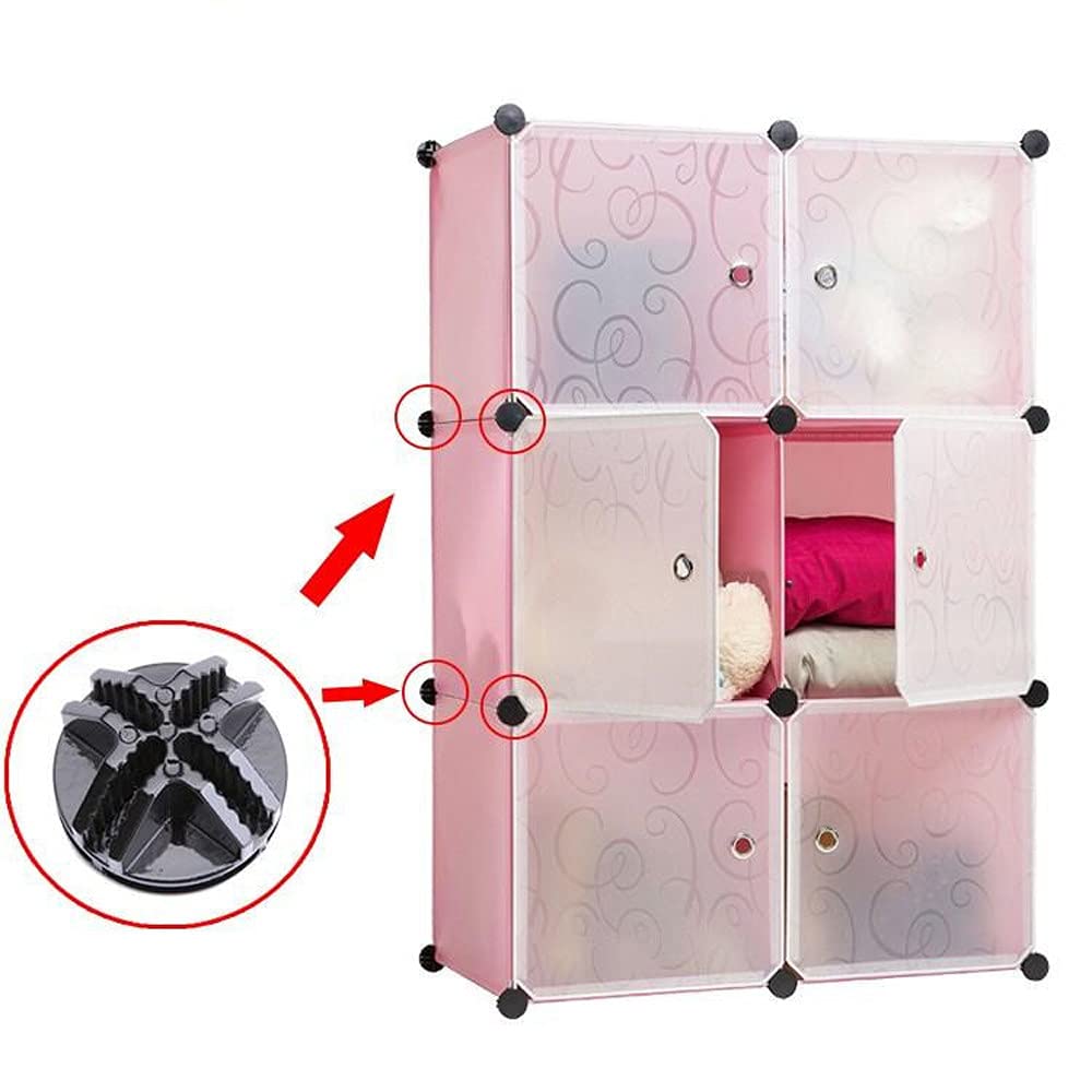 20 Connecteurs Plastique ABS Pour Rayonnage Cube Modulaire | Assemble Armoire, Étagère, Organisateur DIY