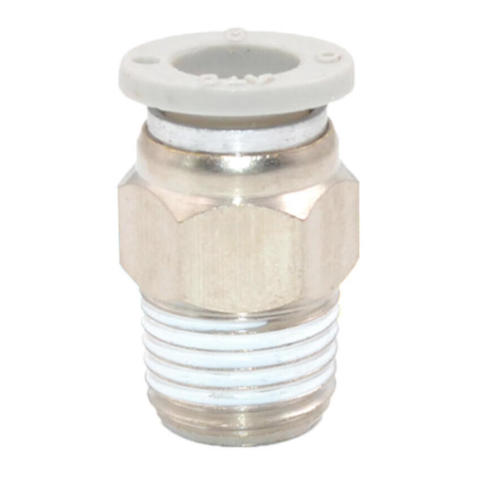 Uniones de tubería roscadas macho PC6M5 paso recto rosca M5 tubo 6 mm