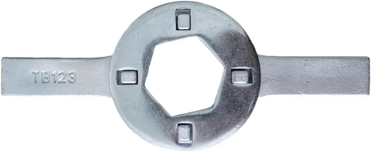 Replacement TB123A Washing Machine Spanner Wrench fits G-E W-h-irlpool Washing machine Parts -1-11/16 Inch tub nut wrench ERTB123A TB123B AP4503397 AP6832671