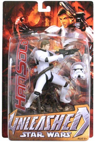 Star Wars Unleashed Han Solo In Stormtrooper Outfit Collectors Figure