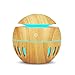 Produktbild 130 ml USB-Holzmaserung-Aromadiffusor, Ultraschallbefeuchter, 7-Farben-LED-Nachtlicht-Luftreiniger-helles Holz_China
