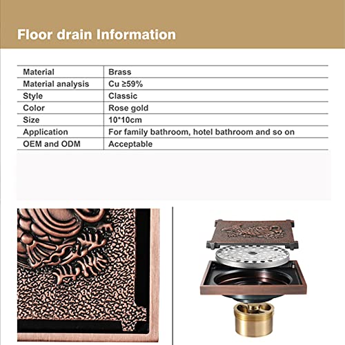 Drain de douche carré polyvalent idéal pour rénover une cuisine ou une salle d'eau - 6