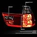 Auto Dynasty Tail Light Compatible with 00-06 BMW E53 X5, Pair Rear Tail Brake with Corner Signal Light, Smoked Lens Red