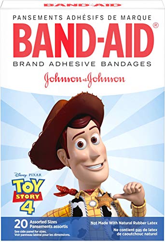 Band-Aid Brand Adhesive Bandages, Disney/Pixar Toy Story 4, Assorted Sizes, 20 ea (Pack of 3) - //coolthings.us