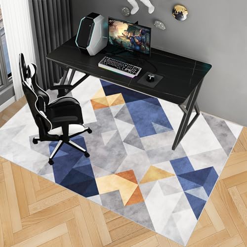 Tapis de chaise de bureau idéal espace télétravail protection grand format