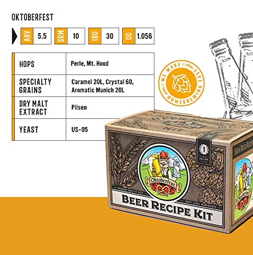 Craft A Brew Oktoberfest Ale Refill Recipe Kit - 1 Gallon - Ingredients For Home Brewing Beer #TOP2
