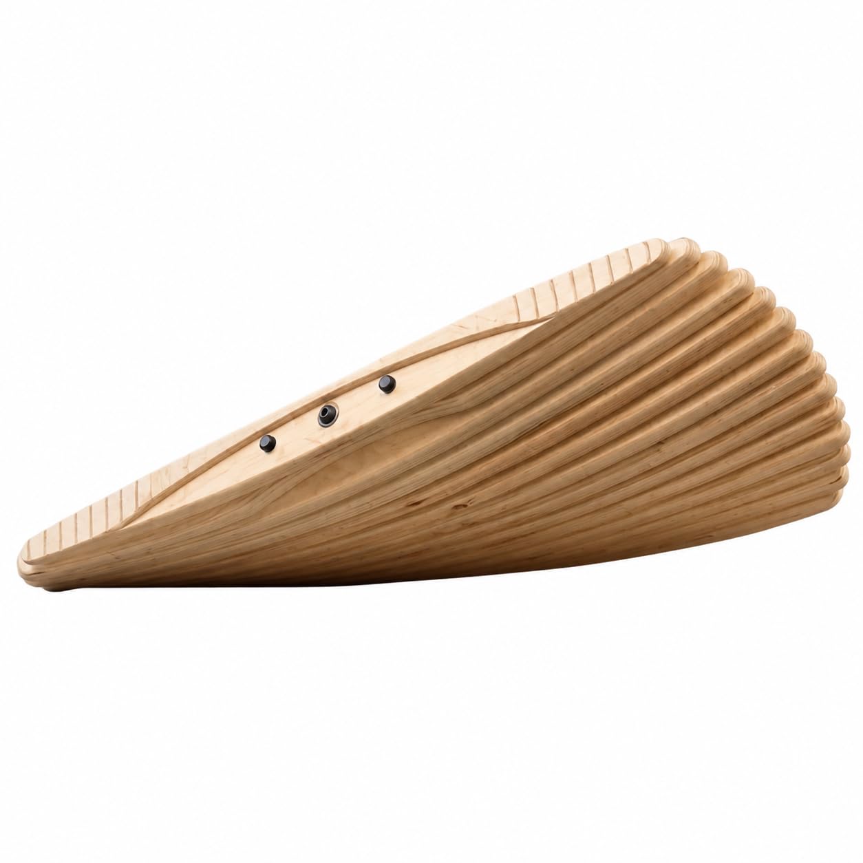 Balance Board in Legno d'Acero, per Scrivania in Piedi e Allenamento, Tavola Propriocettiva per Equilibrio e