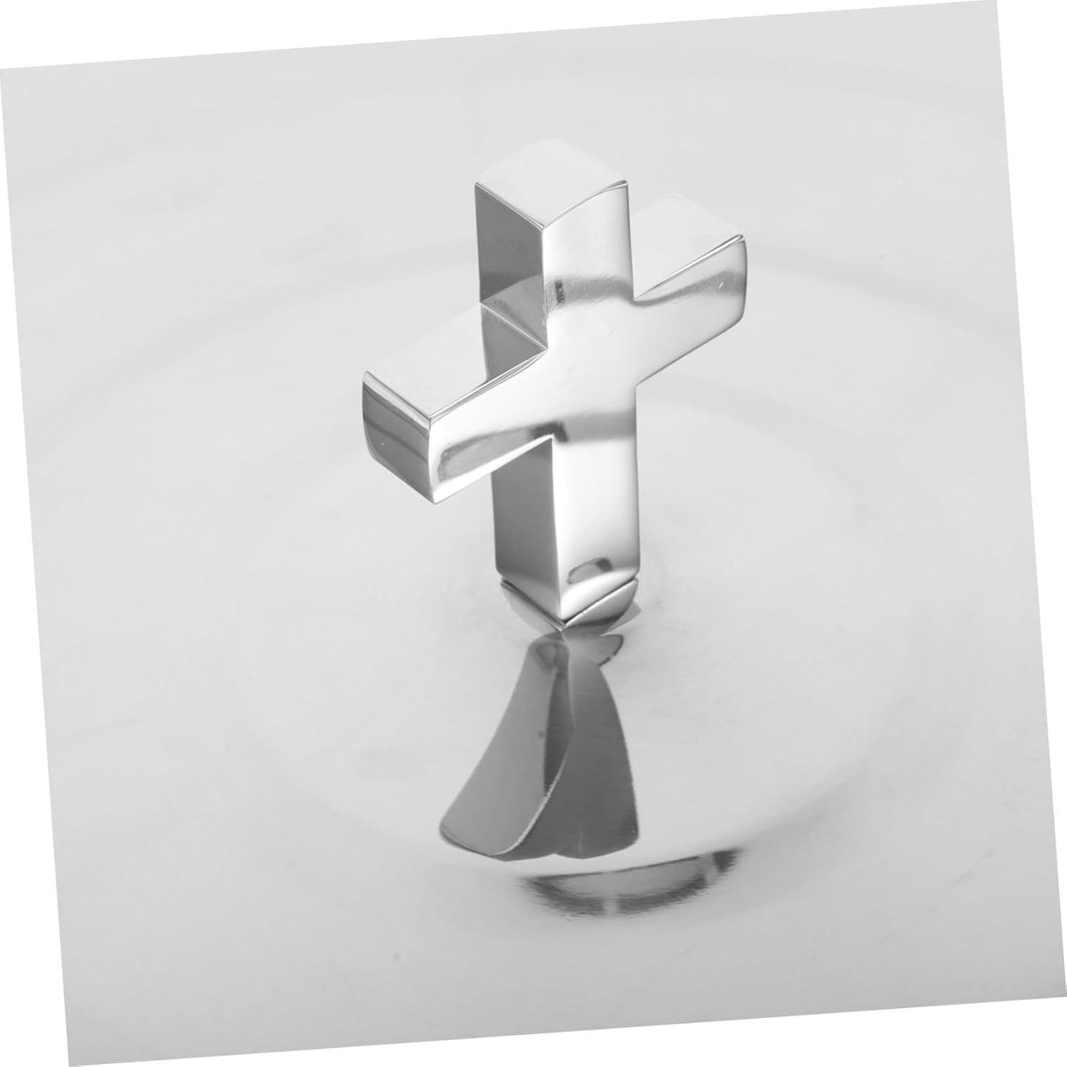 Stainless Steel Communion Tray Cover Portable Metal Plate for Churches and Homes for Holy Communion Ceremonies and Easy to Clean