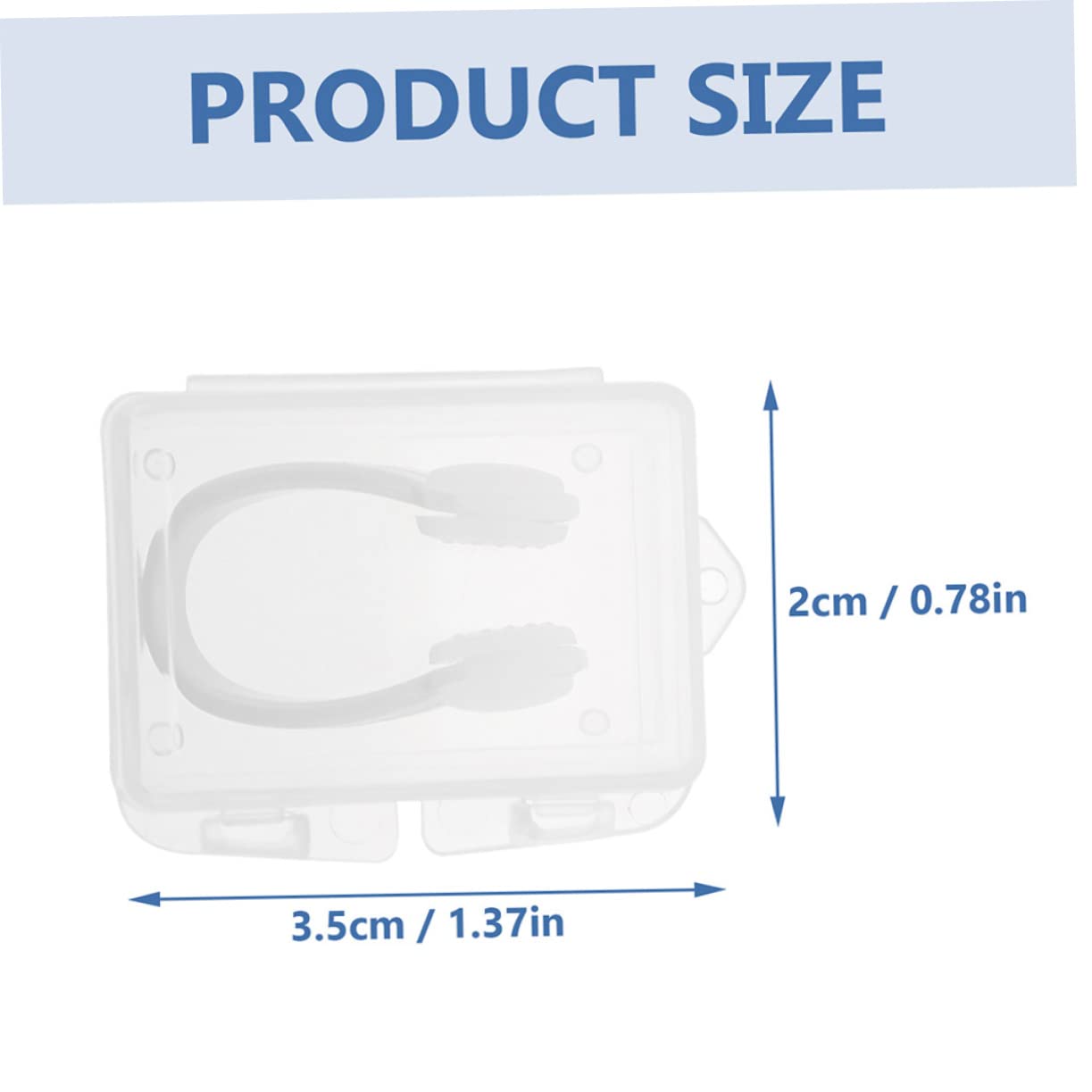 ifundom Pinzas De Natación Ajustables para Adultos Clips Nasales Impermeables para Evitar El Ingreso Unidades Color Accesorios para Entrenamiento Y Competición De