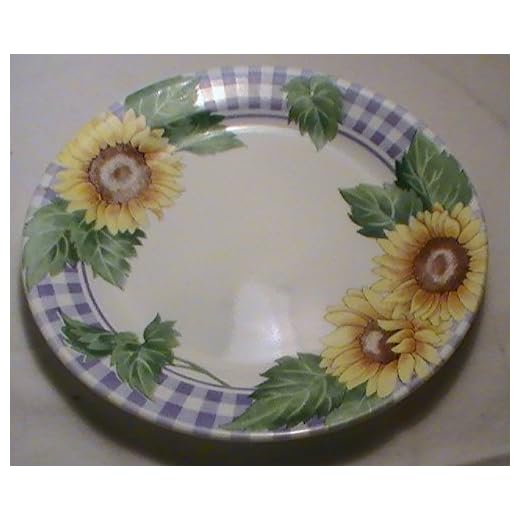 Corning Corelle Sunsation Sunflowers 7" Salad/Bread Plates - One Plate