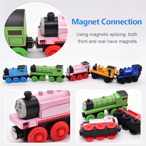 YCVBCY Thomas Spielzeugauto Set Cars Kinderidee Mini Spielfahrzeuge Pack mit Thomas Kinderidee Spielfahrzeuge für Geburtstagsfeiern Geburtstagsgeschenk Kinder Ab 3 Jahren 6PCS