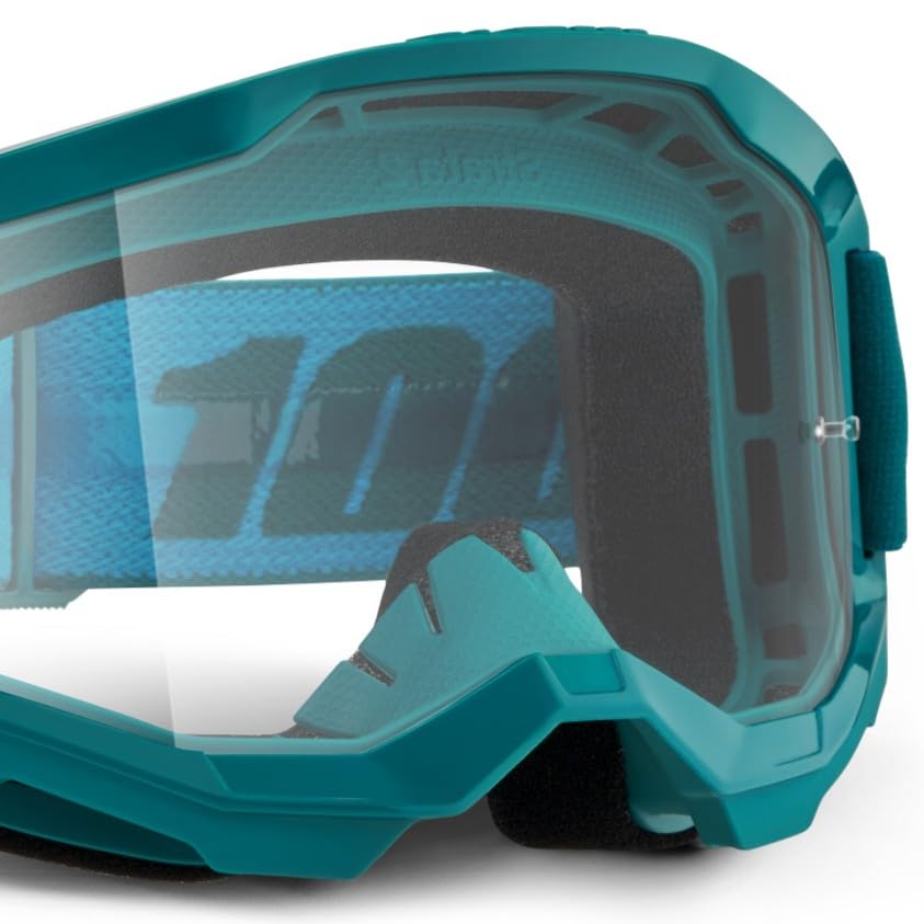 Image of 100% 26013488 Unisex MX Glasses, Green /Blue, One Size
