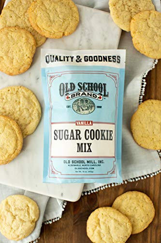 Old School Brand 3 Item Cookie Gift Box - Contains Classic Snickerdoodle Cookie Mix, Sugar Cookie Mix AND Molasses Cookie Mix!