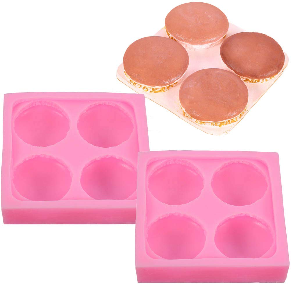 Food Grade Silicone 3D Macaron forma stampo per cioccolato fai
