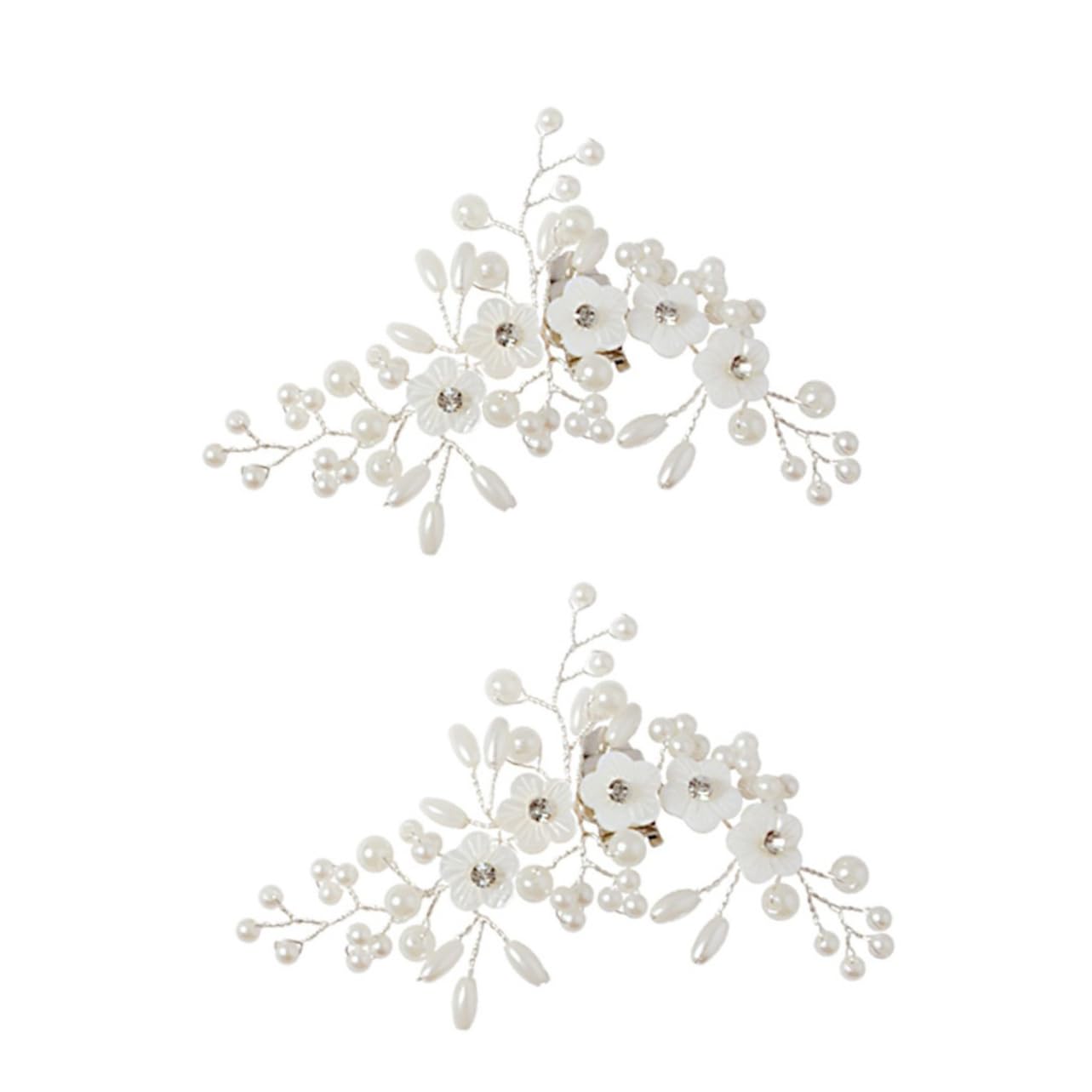 Boucles de chaussures délicates Veemoon ornement mariage chic - 8