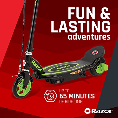 Razor Power Core E90 Electric Scooter With Hub Motor, Push-Button Throttle, For Kids 8+ #TOP6