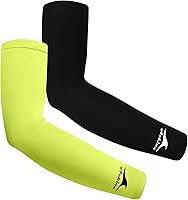 Vista 16 de Achiou Mangas de Brazo de Seda de Hielo Refrigerante, Mangas de Protección Solar UV de Verano, de Compresión UPF 50+ para Mujeres, Voleibol