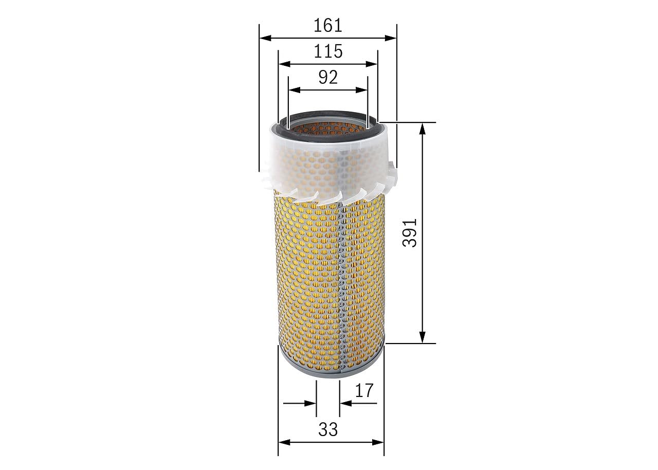 BOSCH Luftfilter 1457433201