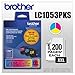 Brother Printer LC1053PKS Ink, Cyan, magenta, yellow