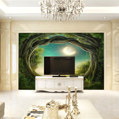 Papier peint panoramique intissé 3d : la solution pour rénover un mur de salon abîmé