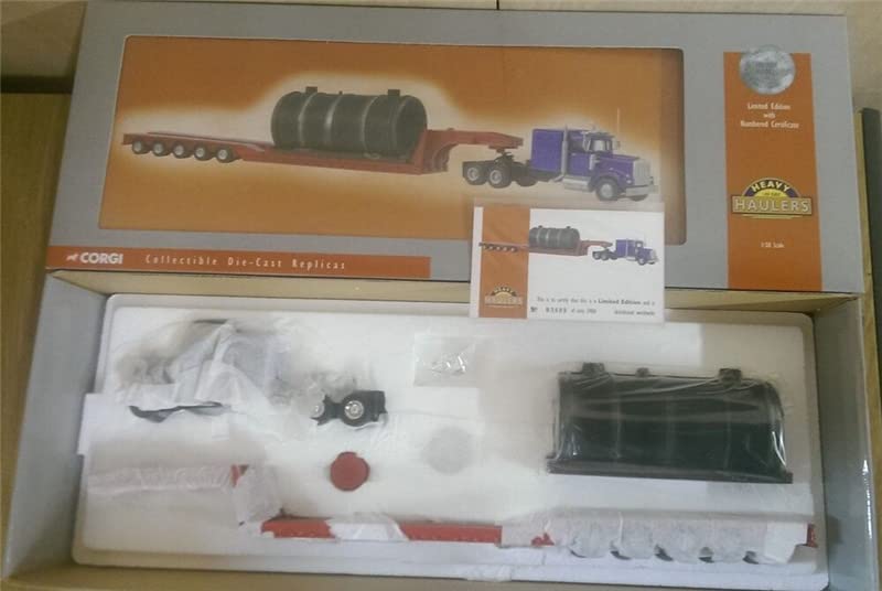 Amazon | Corgi 1/50 完成品 FOR Kenworth W925 Low Loader & Boiler