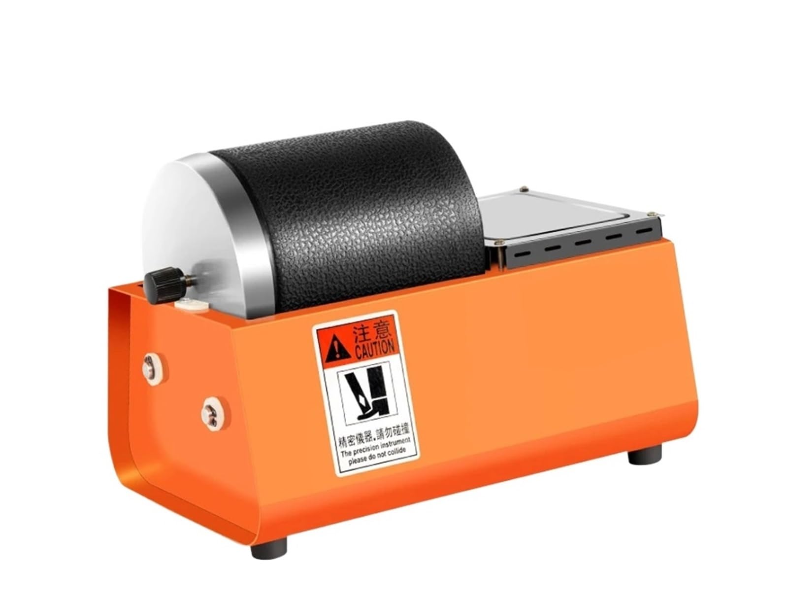 JVDDI Jewelry Polishing Machine Rubber Drum Grinder Rotary Tumbler For Gold Silver Metal Jade Small Household Jewelry Grinding