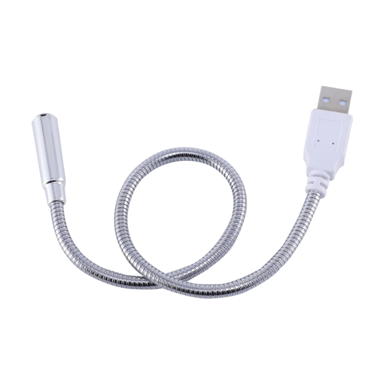 HOMSFOU 4pieces USB Led Lamp for Laptop Desktop Flexible Gooseneck Reading Light for Keyboard Bedside Eye Lightweight Portable for Home Office Use