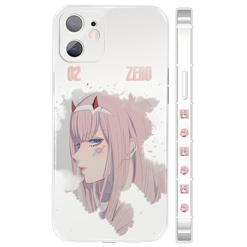ダーリン・イン・ザ・フランキス スマホケース iPhone16 Pro対応 アニメキャラクター デザイン 軽量 薄型 耐衝撃 携帯カバー スマホカバー 防塵 落下防止 保護 ギフト プレゼント アイフォンケース