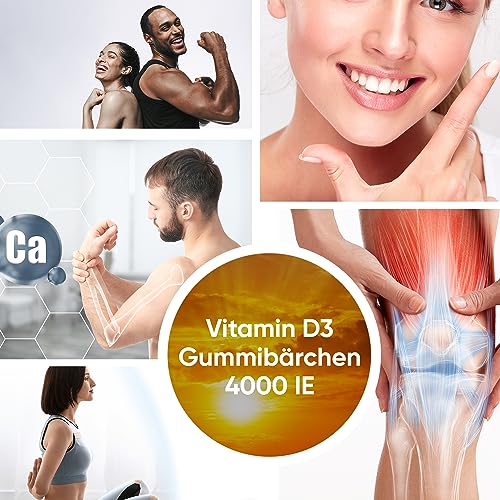Vitamin D3 Gummibärchen von WeightWorld für gesunde Ernährung