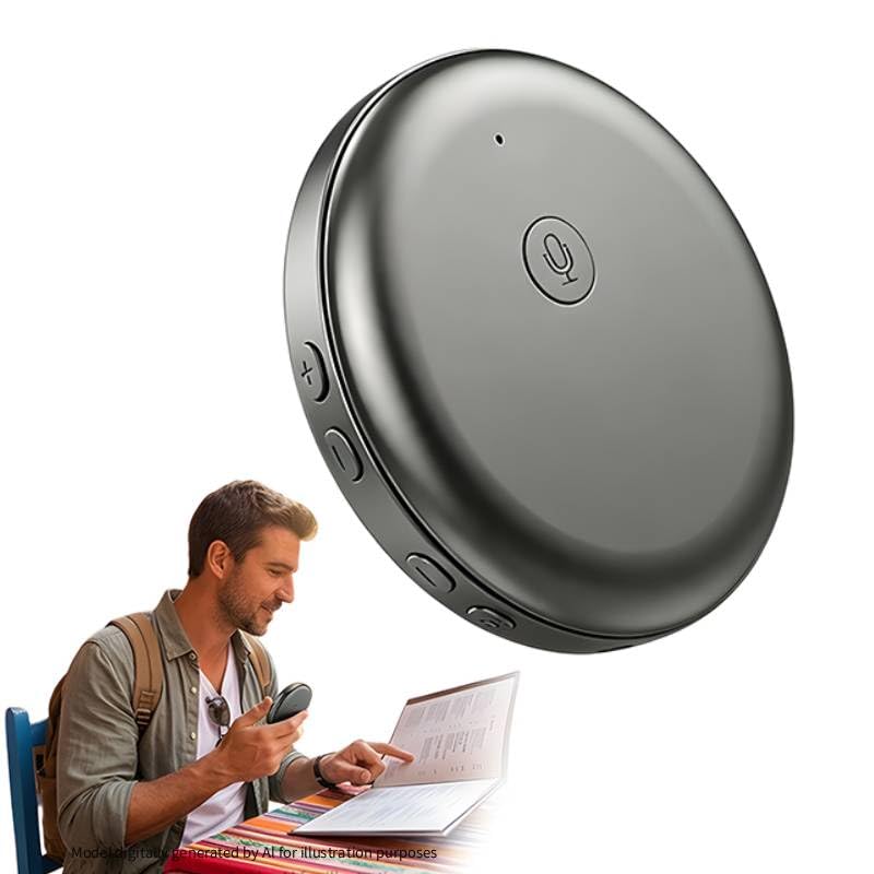Wearable AI Translator Device, English Spanish Voice Translation