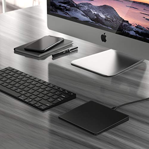USB Touchpad, Jelly Comb Multi-Touch Wired Precision Trackpad for Windows 7 and Windows 10 Computer, Notebook, PC, Laptop