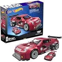 Mega Hot Wheels Cadillac ATS-VR Coche de Juguete de 319 Bloques