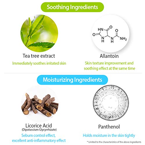 Celderma Undermask Pack Hydrogel Facial Mask To Wear Under Mask, Anti Maskne Cover, Mascne Treatment [1 Pack X 4 Sheets] #TOP3