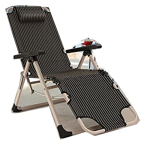 Chaise de sieste de bureau Zero Gravity pliable et inclinable à 5 vitesses - 2