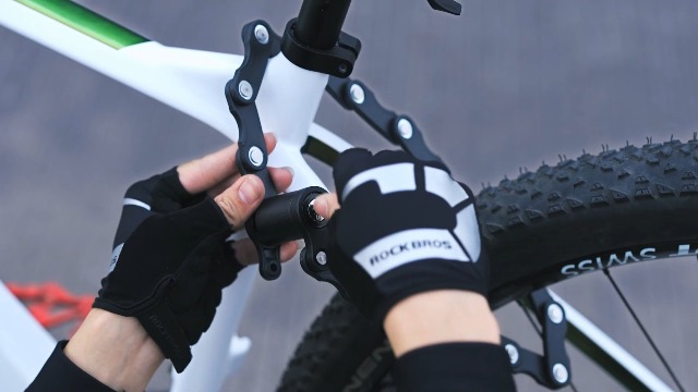 Serrure - barillet,Verrou de sécurité anti-vol pour vélo et moto
