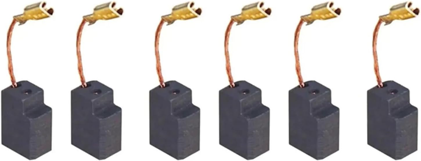 4pcs/6pcs Grinder Carbon Brush 650916-01 For D28811 D28810 D28803 D28112X D28111X D28111 Power Tool Accessories(6pcs)