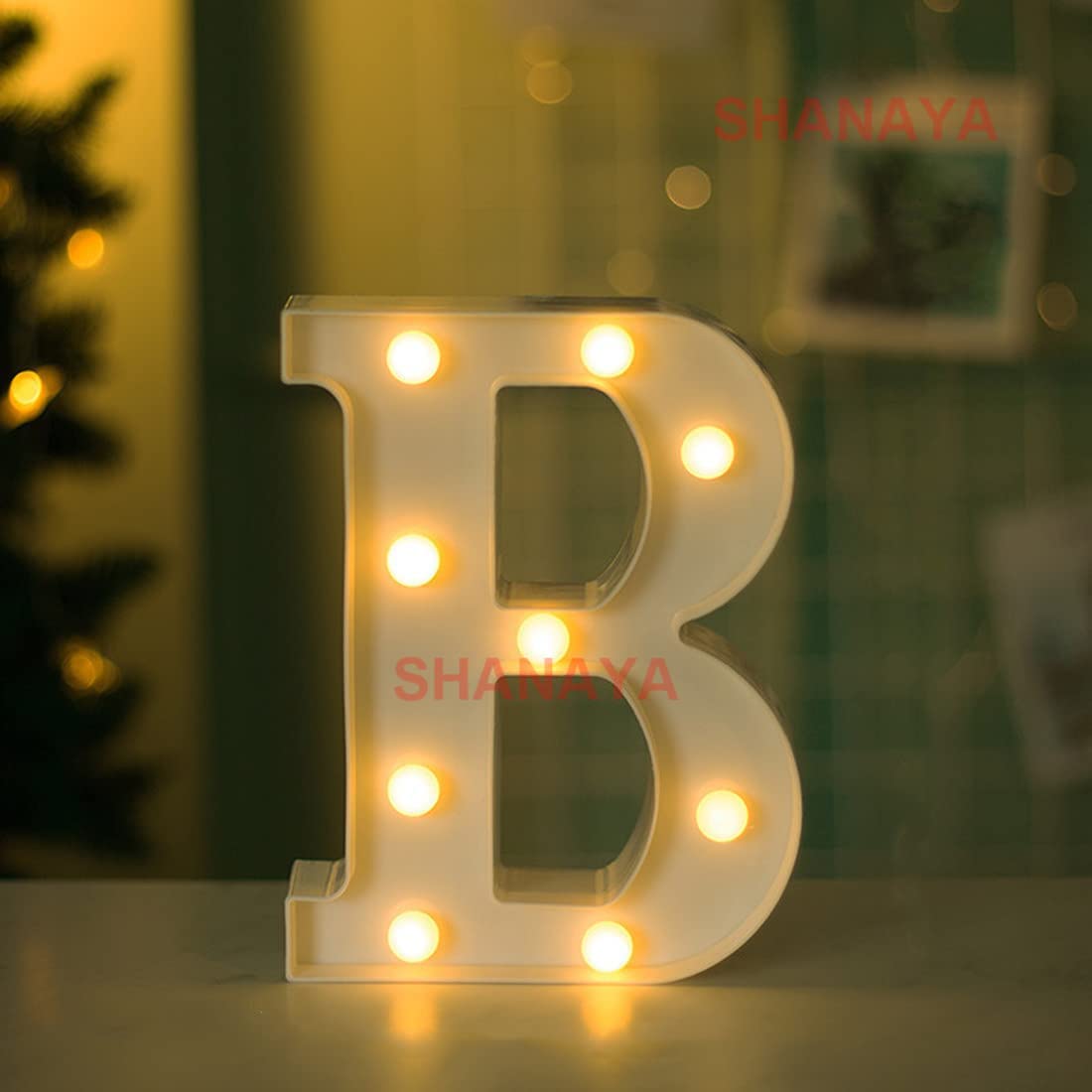 LED Alphabet Letter Lights - Personalized Party Decor -4